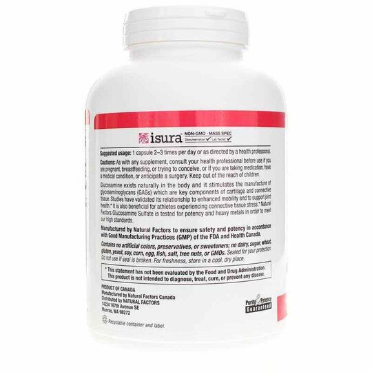 Glucosamine Sulfate 500 Mg, NF